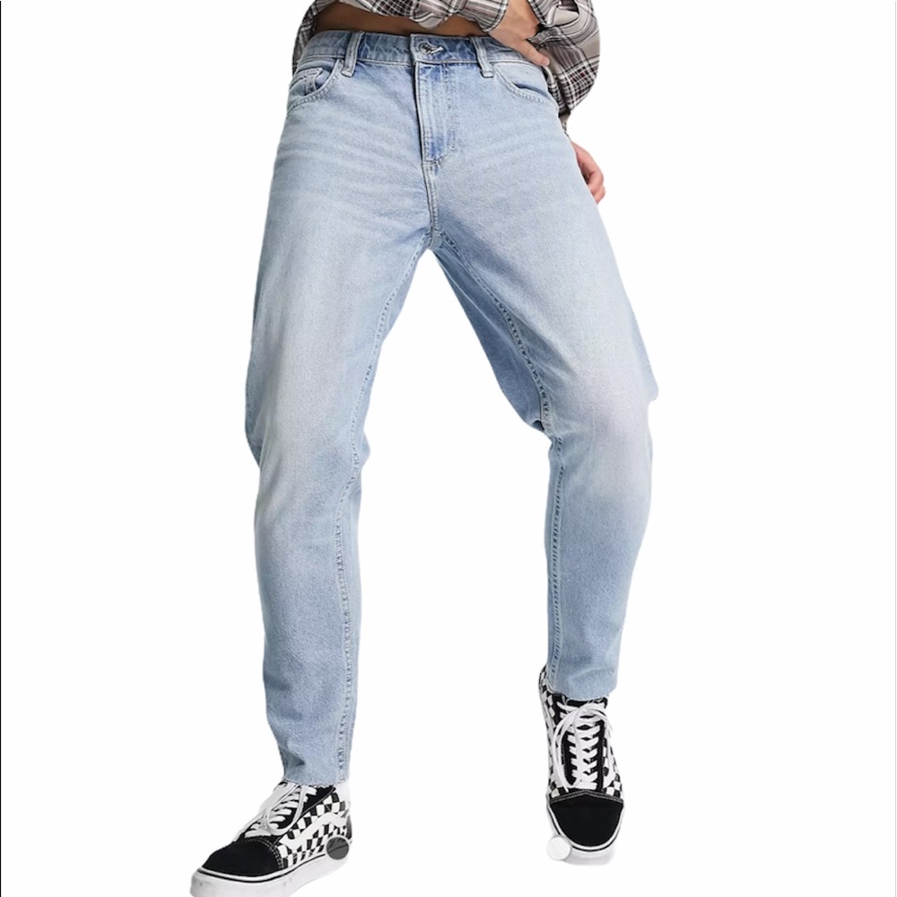 classic jeans with raw hem 30W 30L